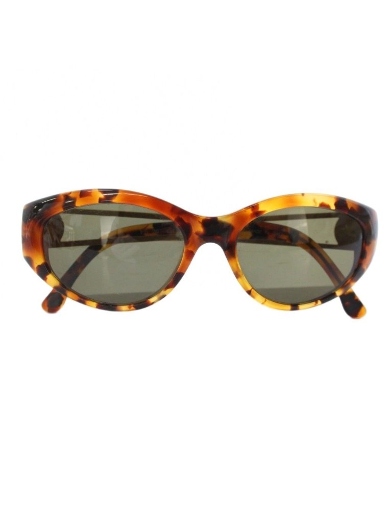 Fendi Sunglasses Tortoiseshell Pattern Brown Green Tk Eyewear